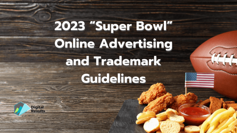 2023 “super bowl” online advertising and trademark guidelines