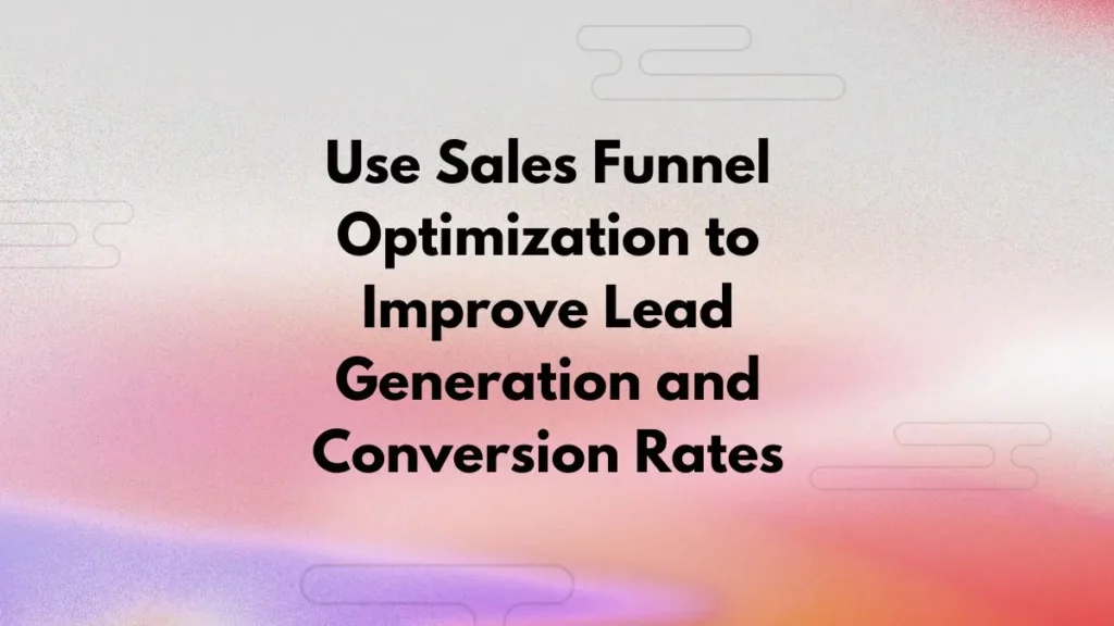 conversion funnel optimization