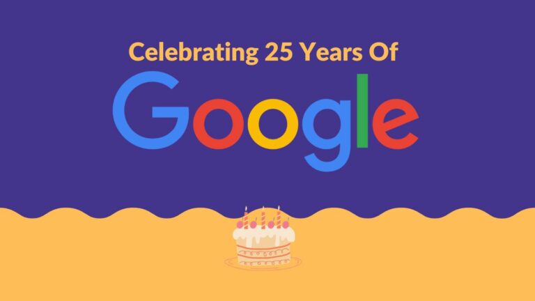 celebrating 25 years of google